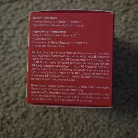 LANEIGE Candy Cane Lip Sleeping Mask Candy Cane Limited Edition Holiday - Picture 3 of 3